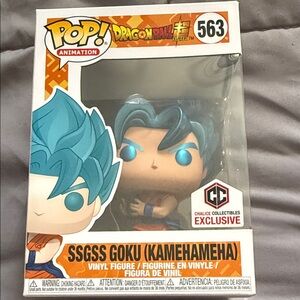 Funko Pop! Dragon Ball Super SSGSS Goku Kamehameha #563 -  Chalice Collectibles